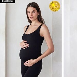 Bumpsuit Cindy Black Maternity Bodysuit